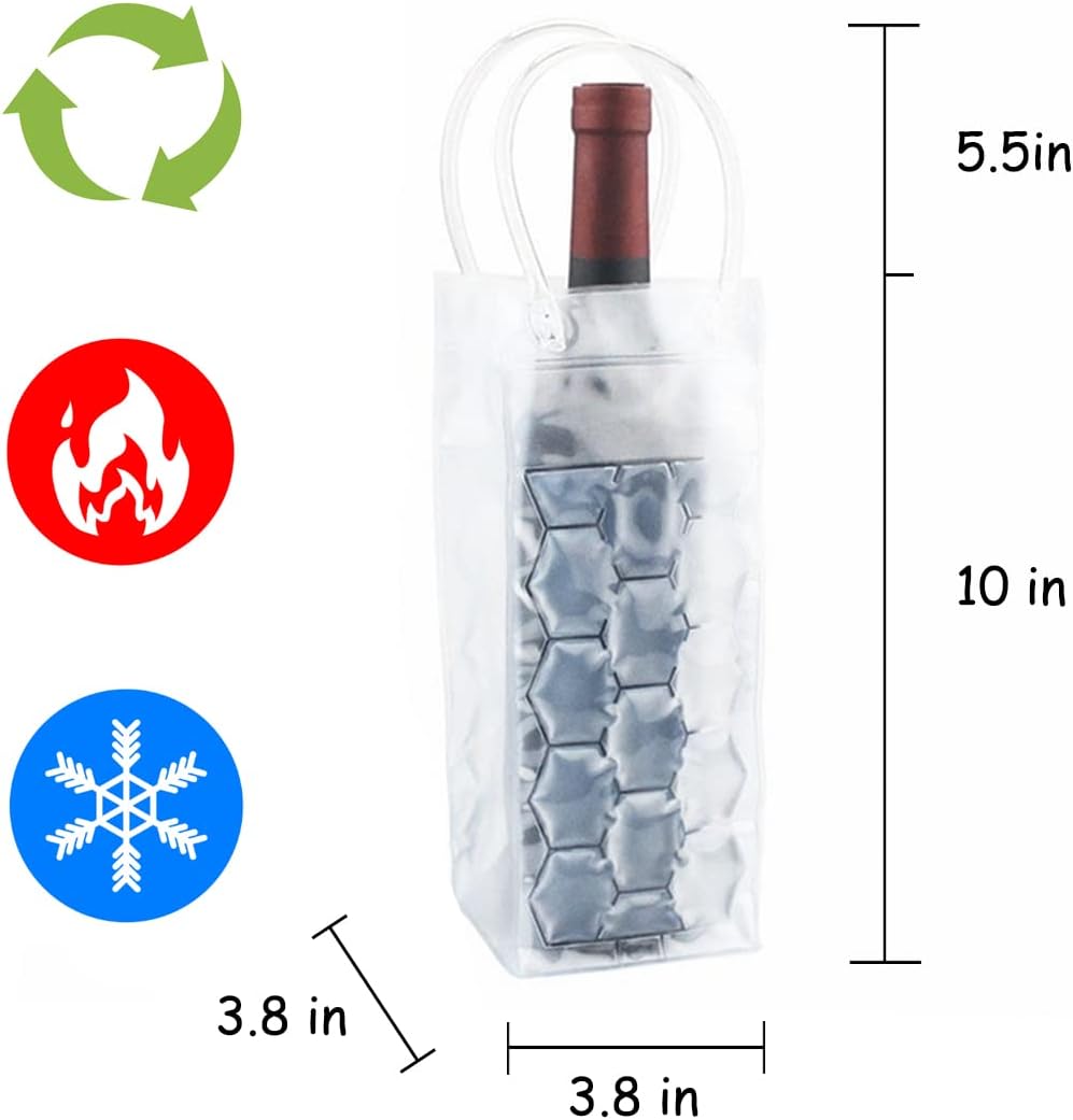 Whisky Beer And Wine - Suporte para Sacos de Gelo de