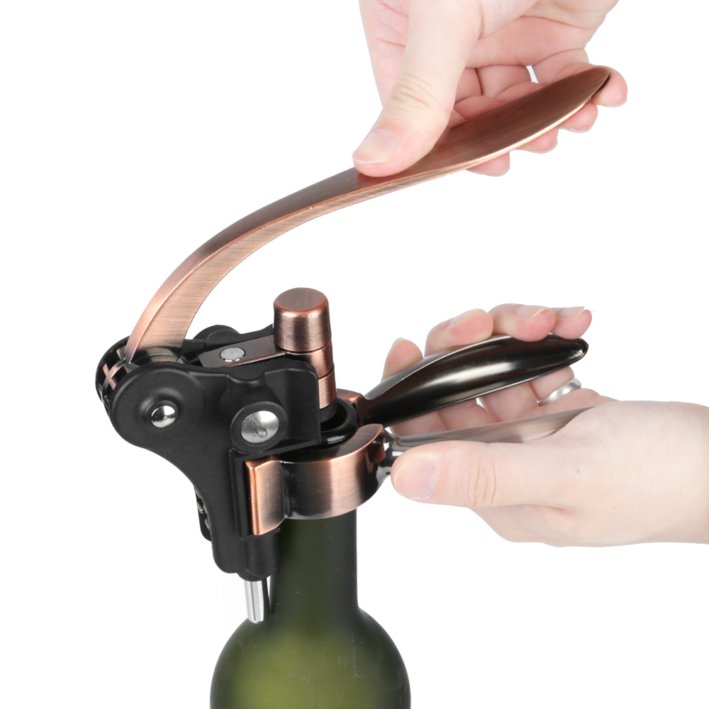 Cork Screw Lever - Zinc Alloy Corkscrew para abridor garrafa