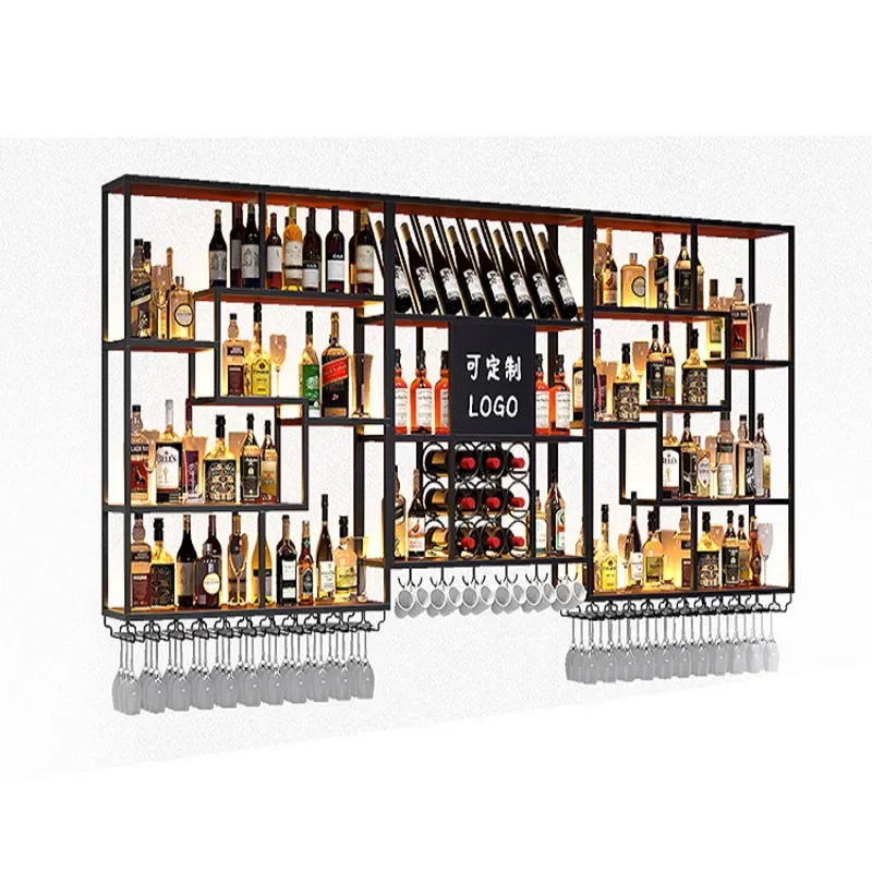 Wine Bottle Size - Sala de estar cozinha rack vinho