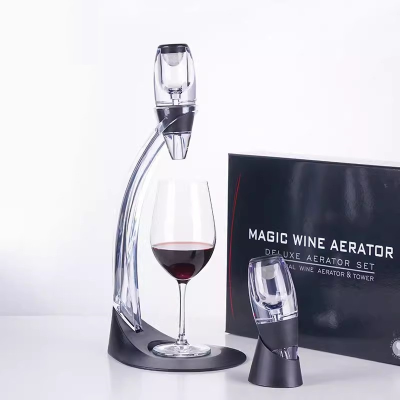 Decanter Aerator Set - Pourer profissional de decantador de vinho