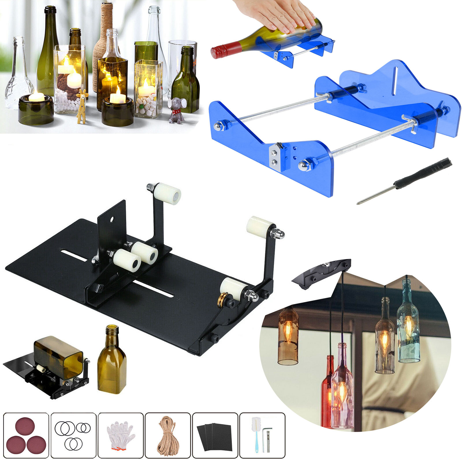 Wine Bottle Size - Cortador de Garrafas de Vidro Universal