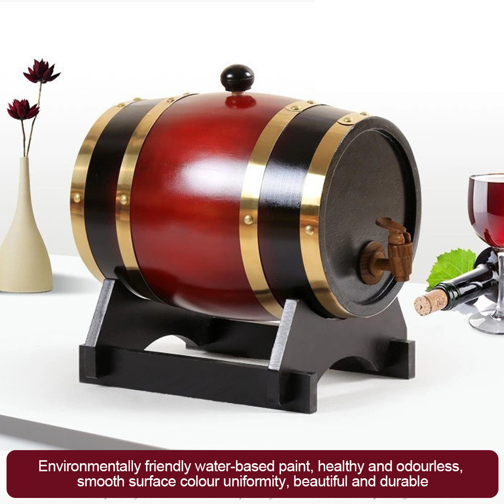 Wine Beer Rum - Barril de Vinho de 3L com