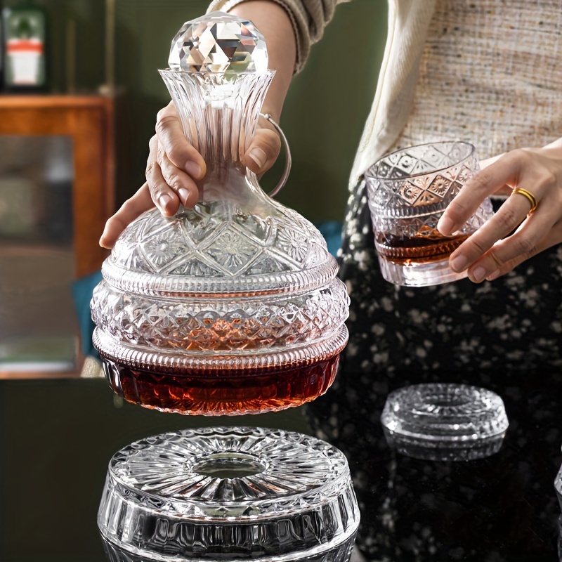 Decanter Aerator Set - Decantador de vinho de cristal elegante