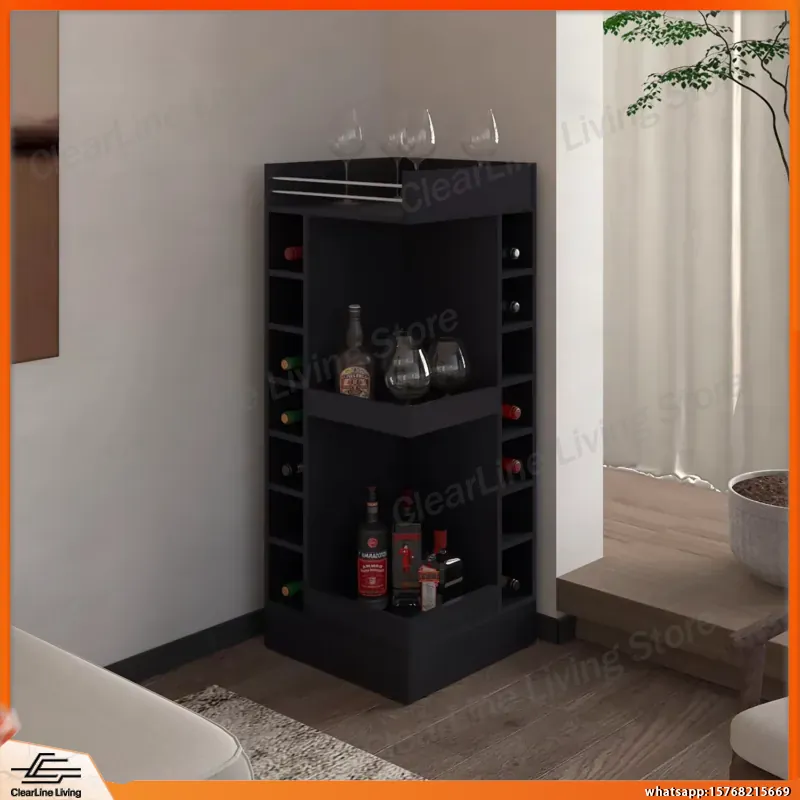 Armário de Canto Preto com Ade - Wine Beer Rum avaliação e preço