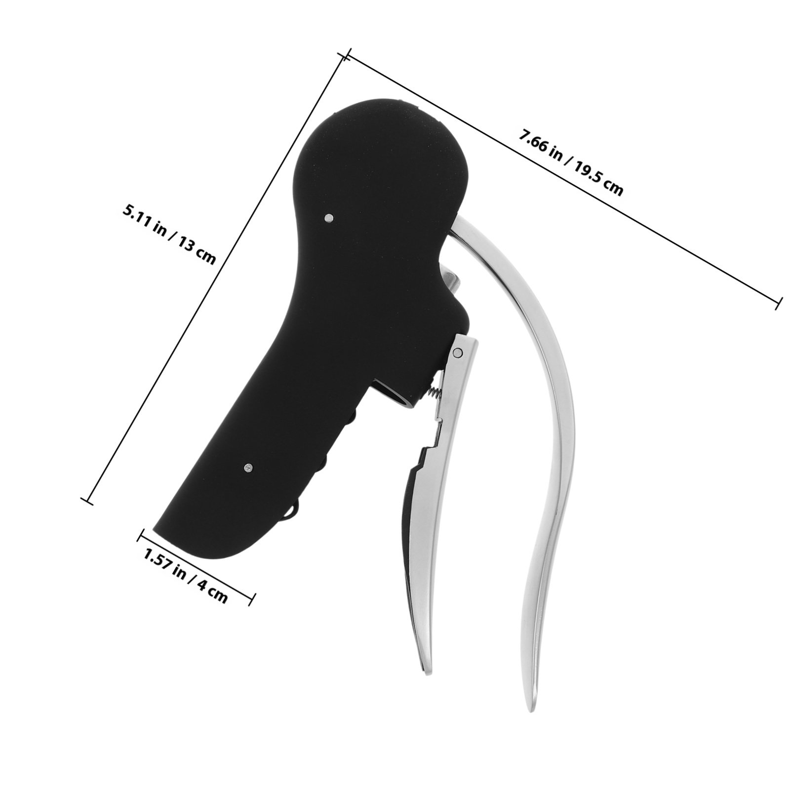 Abridor de Vinho Manual em Lig - Cork Screw Lever avaliação e preço