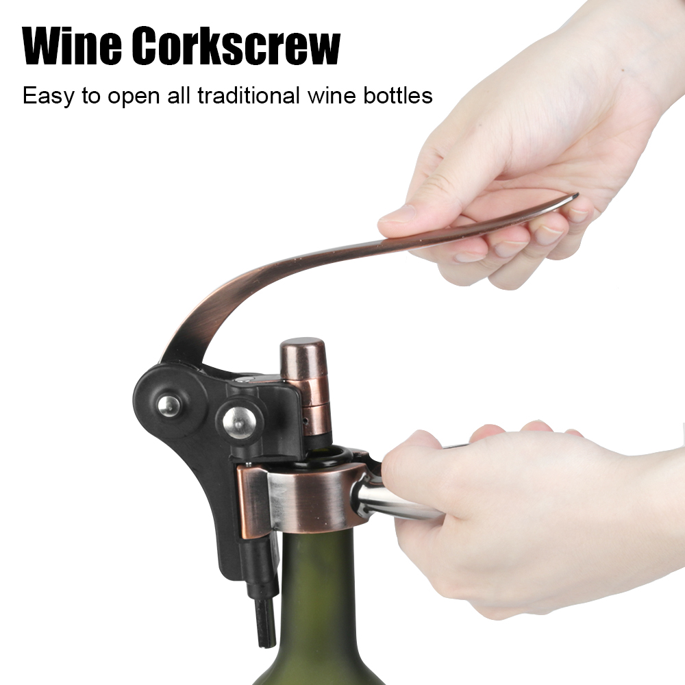 Abridor de Garrafas em Formato - Cork Screw Lever avaliação e preço