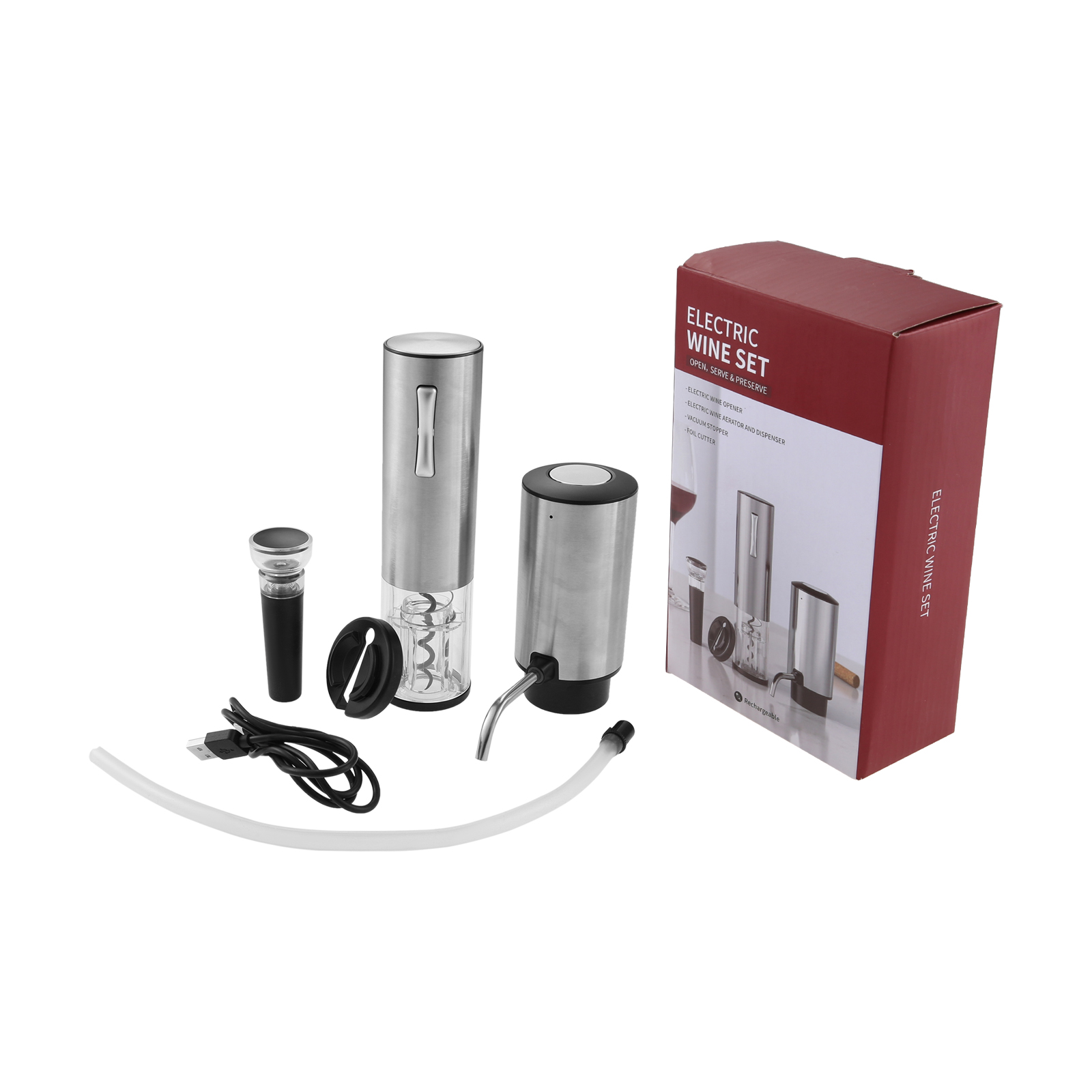 Conjunto de Presente Abridor d - Decanter Aerator Set avaliação e preço