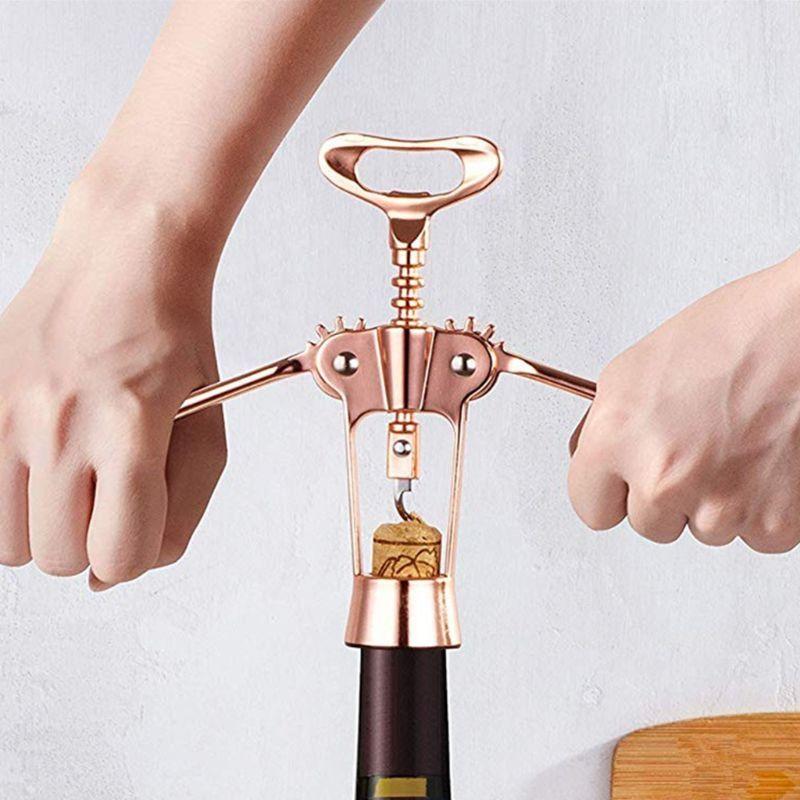 L9NB LELA ZINCA ALAVAÇÃO VINHO - Cork Screw Lever avaliação e preço