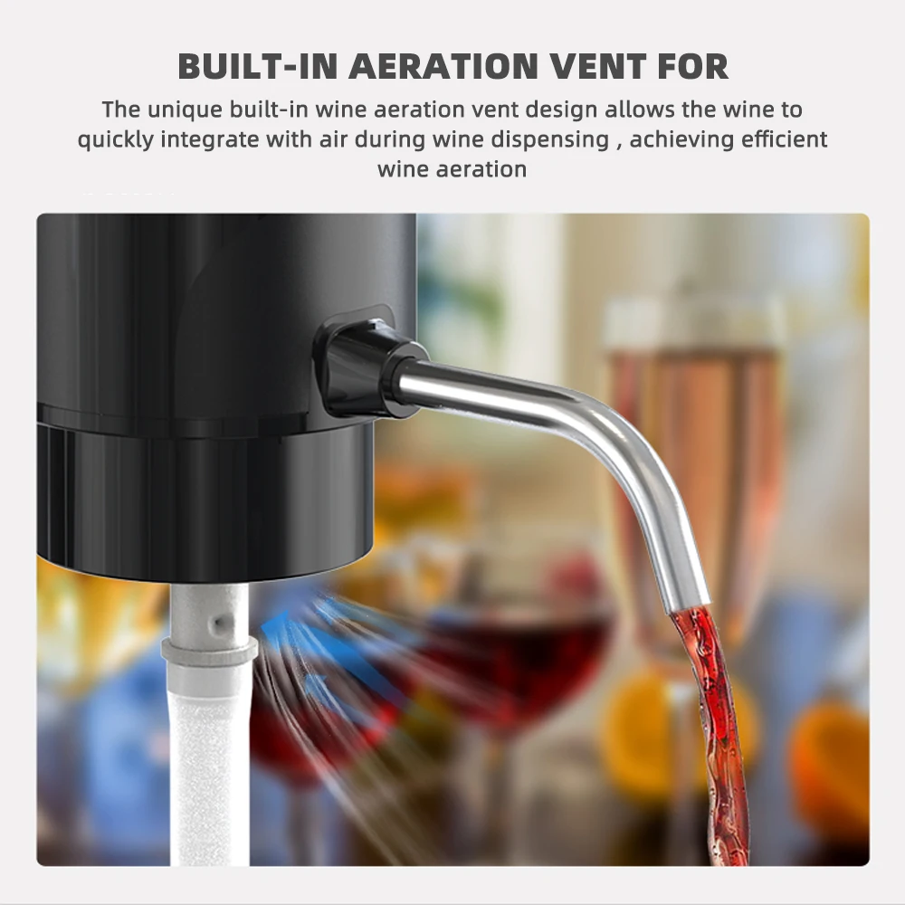 Automático Recarregável One To - Decanter Aerator Set avaliação e preço