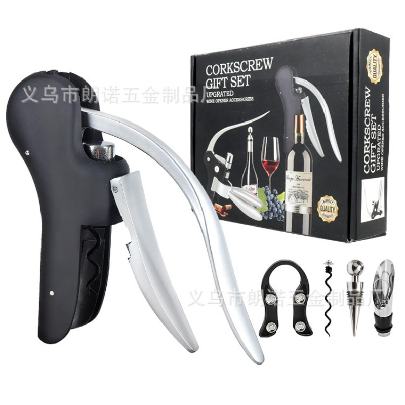 Kit de Ferramentas para Vinho: - Cork Screw Lever avaliação e preço