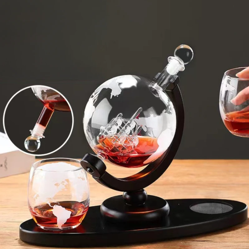 Decantador de uísque em forma  - Decanter Aerator Set avaliação e preço
