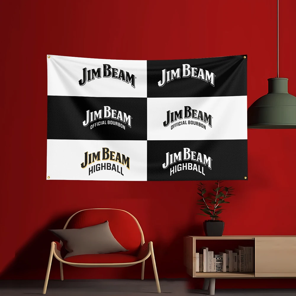 Bandeira de poliéster impressa - Wine Beer Rum avaliação e preço