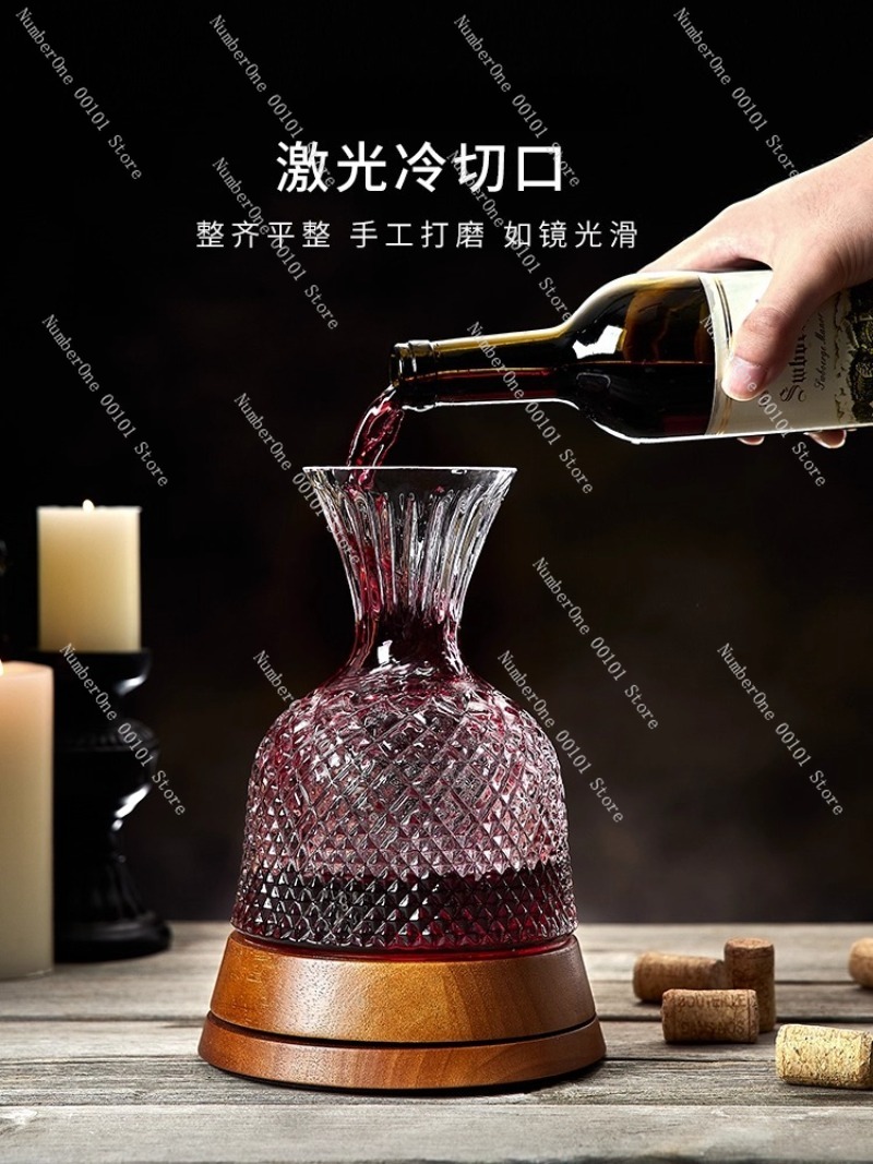 Decantador de vinho rotativo d - Decanter Aerator Set avaliação e preço