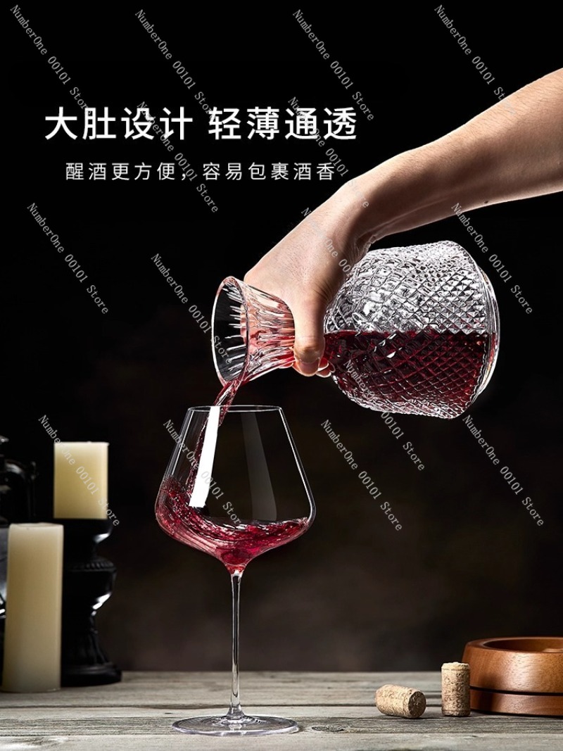 Decantador de vinho rotativo d - Decanter Aerator Set avaliação e preço