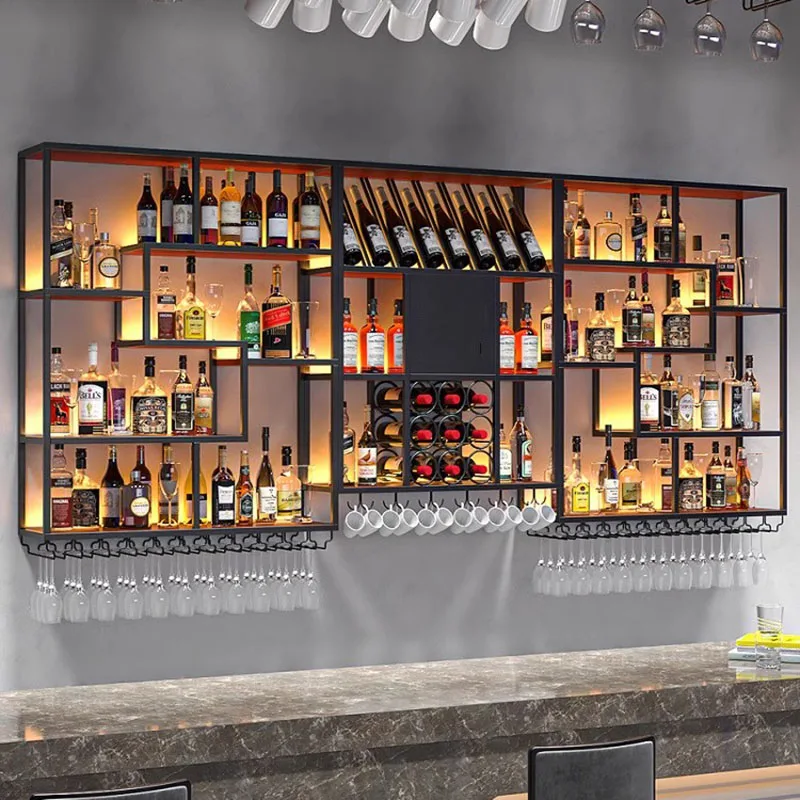 Sala de estar cozinha rack vin - Wine Bottle Size avaliação e preço