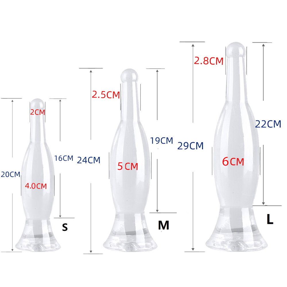 Plug Anal em Forma de Garrafa  - Wine Bottle Size avaliação e preço