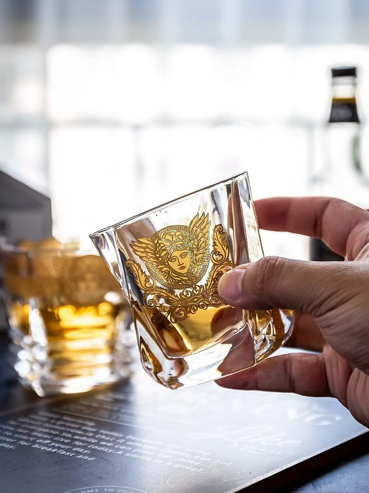 Copo de uísque pintado com cab - Whisky Beer And Wine avaliação e preço