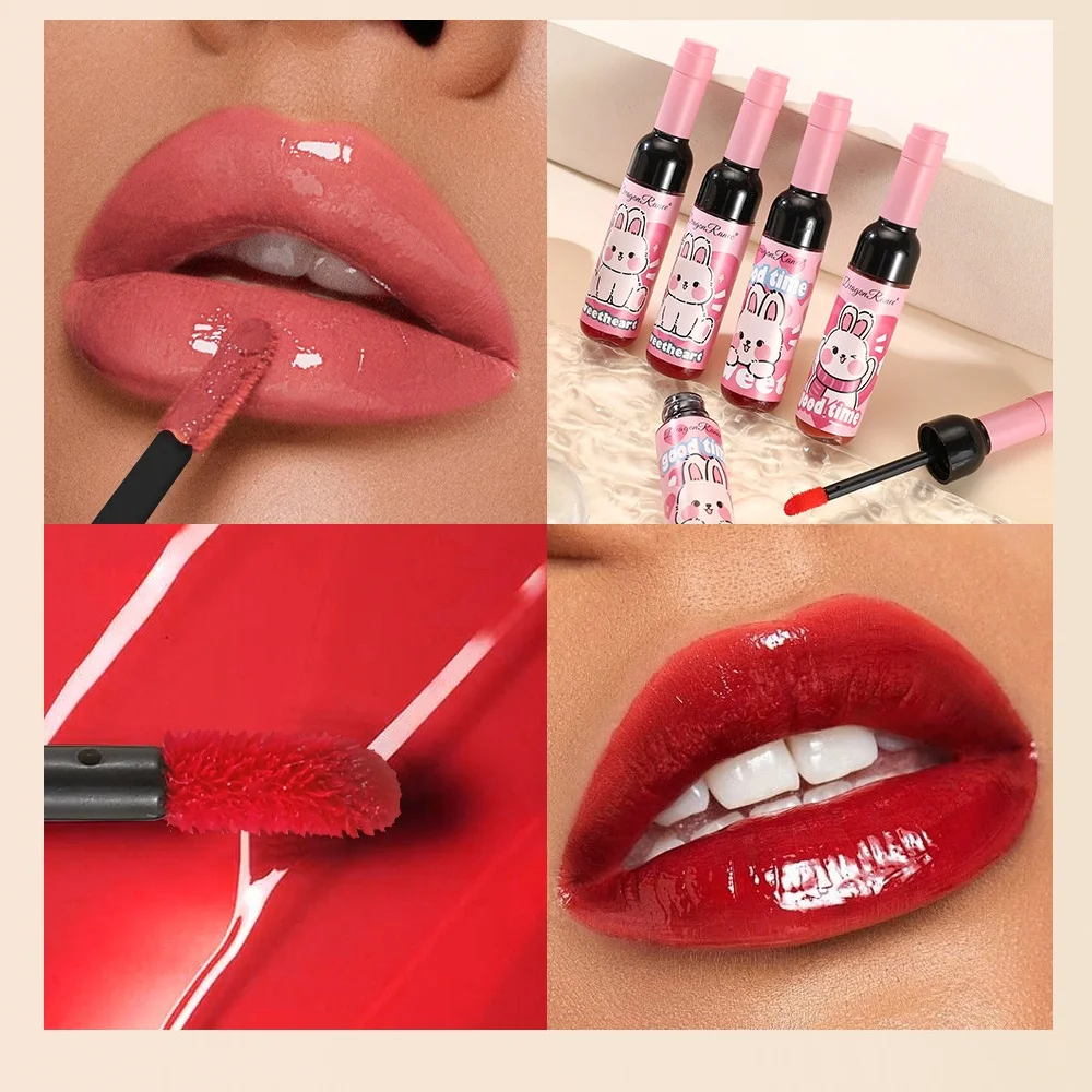 Conjunto de brilho labial em f - Wine Bottle Size avaliação e preço
