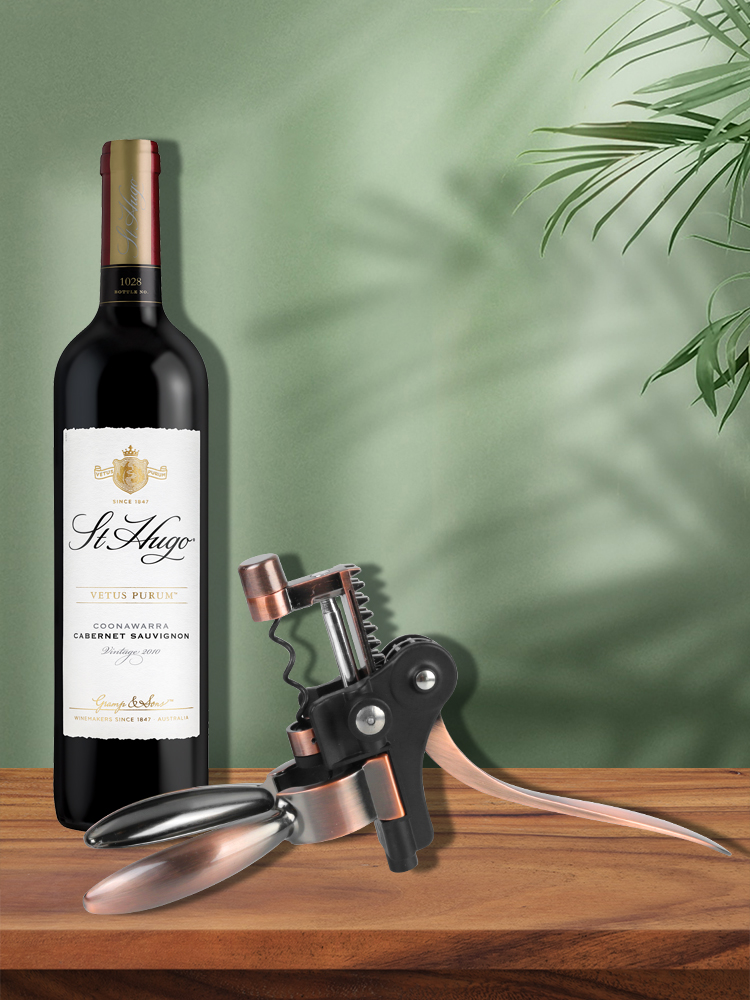 Zinc Alloy Corkscrew para abri - Cork Screw Lever avaliação e preço
