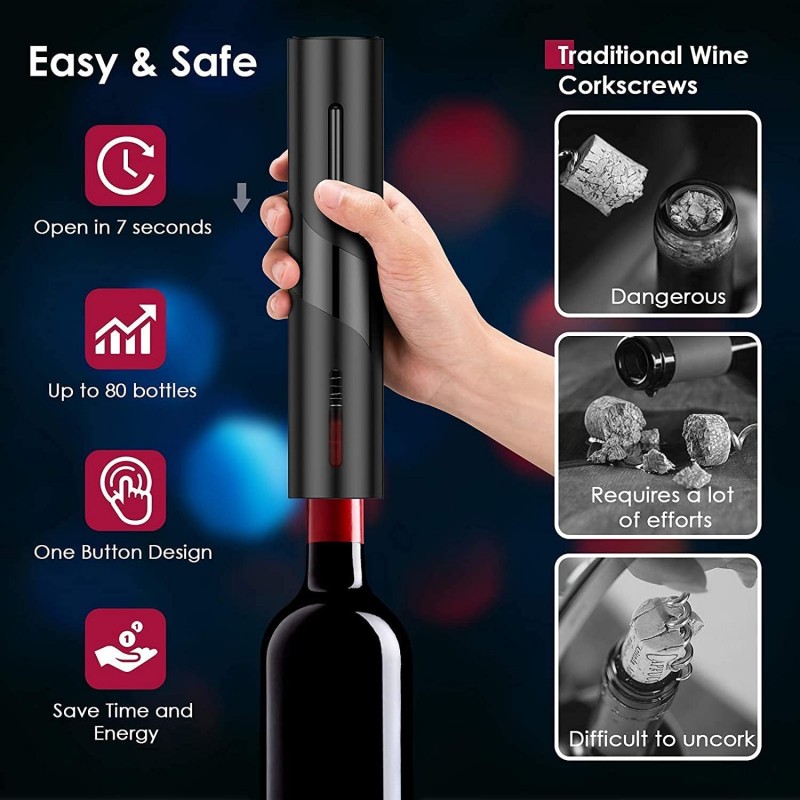 Recarregável multifuncional el - Wine Beer Bottle avaliação e preço