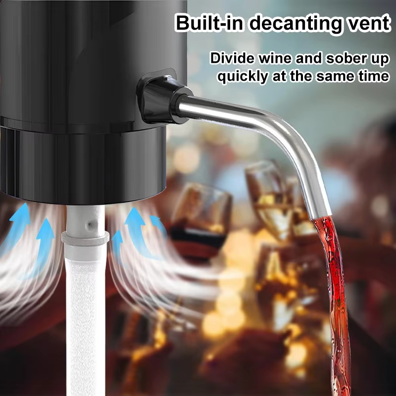 Aerador de vinho elétrico inte - Decanter Aerator Set avaliação e preço