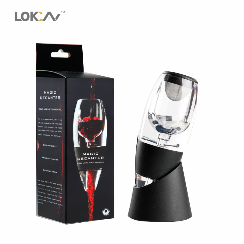 Decantador de Vinho Tinto Prof - Decanter Aerator Set avaliação e preço