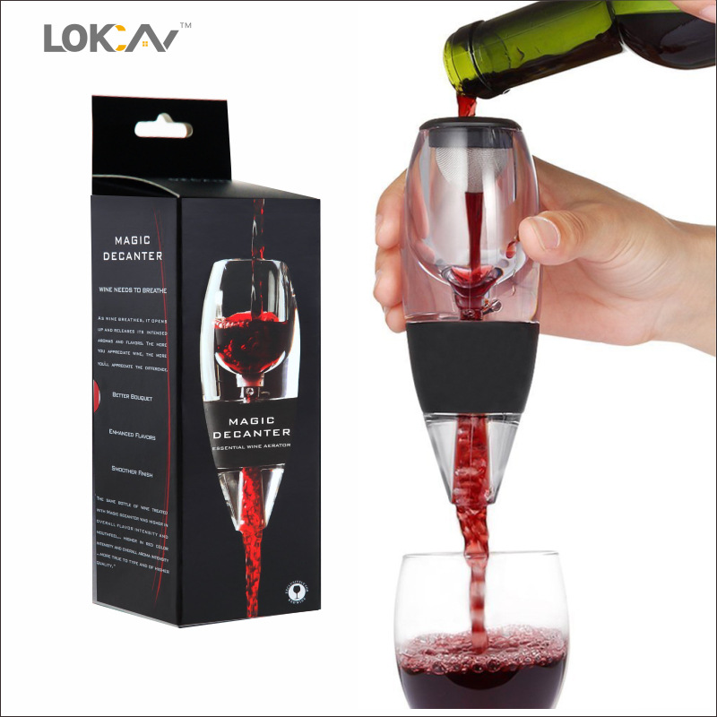 Decantador de Vinho Tinto Prof - Decanter Aerator Set avaliação e preço