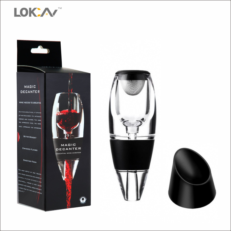 Decantador de Vinho Tinto Prof - Decanter Aerator Set avaliação e preço