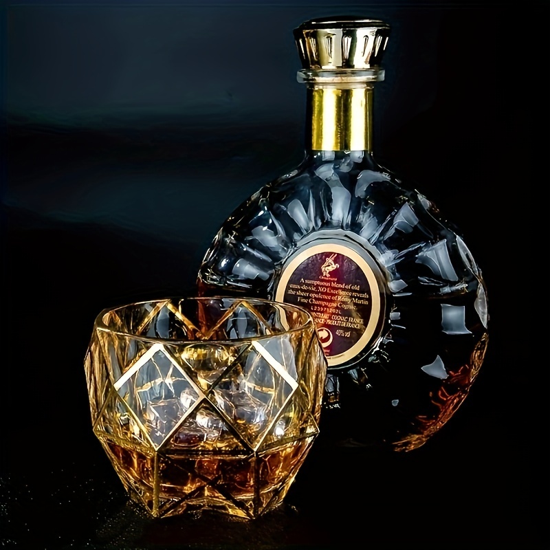 Copo de Whisky com Linha Doura - Whisky Beer And Wine avaliação e preço