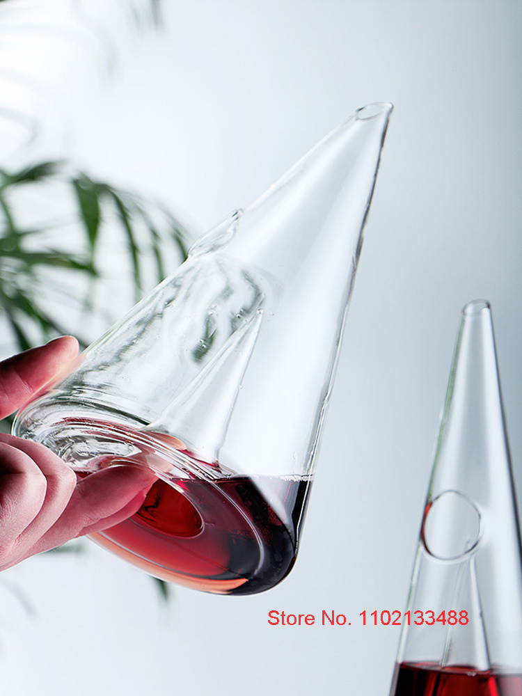 Cone vinho decantador separado - Decanter Aerator Set avaliação e preço