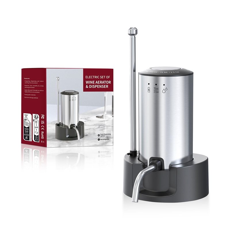 Aerador de vinho atualizado pr - Decanter Aerator Set avaliação e preço