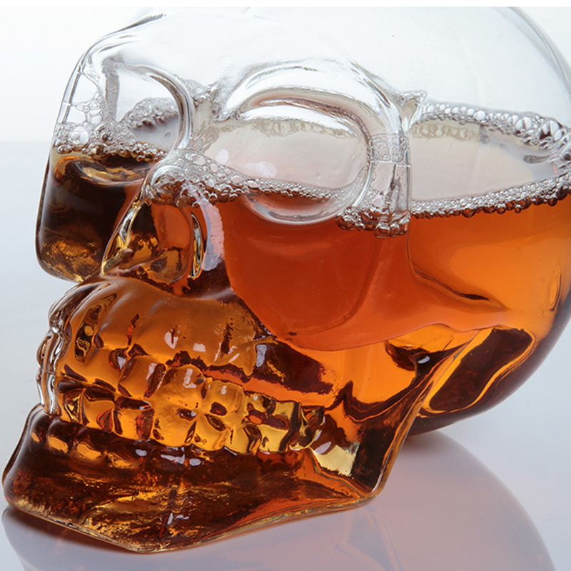 Criativo Crystal Skull Head De - Whisky Beer And Wine avaliação e preço