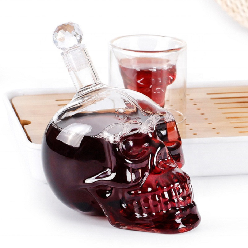 Criativo Crystal Skull Head De - Whisky Beer And Wine avaliação e preço