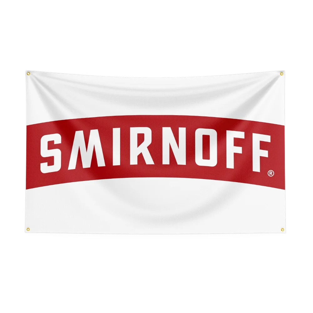 3x5 pés s-smirnoffs vodkas ban - Wine Beer Rum avaliação e preço