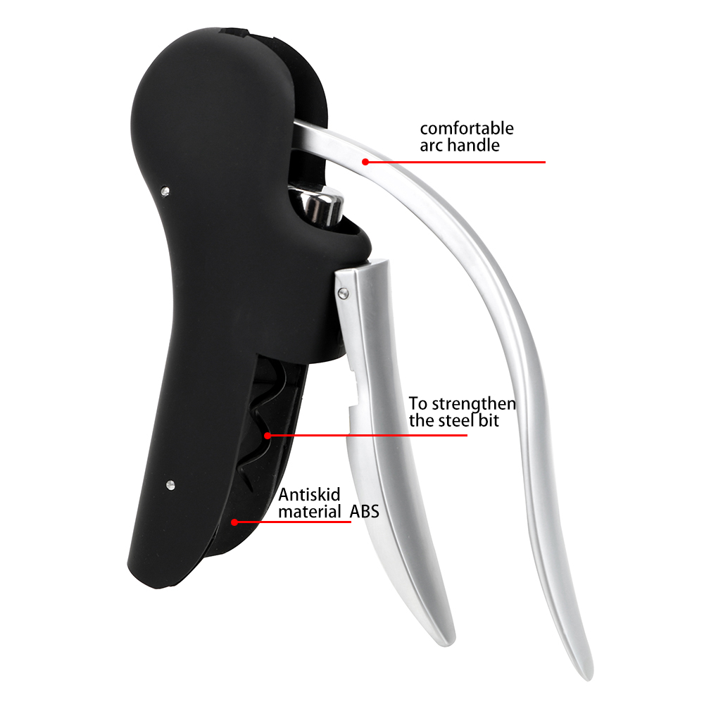 Abridores de garrafas conjunto - Cork Screw Lever avaliação e preço