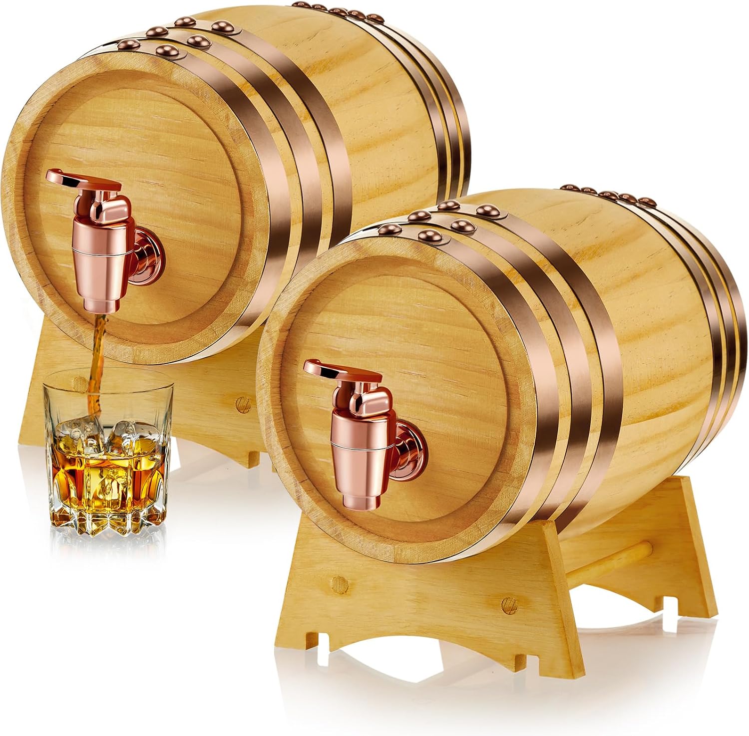 Conjunto com 2 Dispensadores d - Wine Beer Rum avaliação e preço