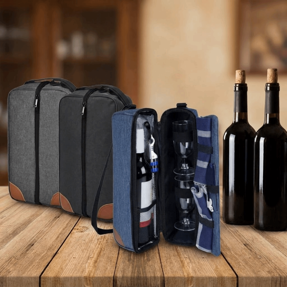 Bolsa Térmica para Vinho de Gr - Wine Bottle Size avaliação e preço