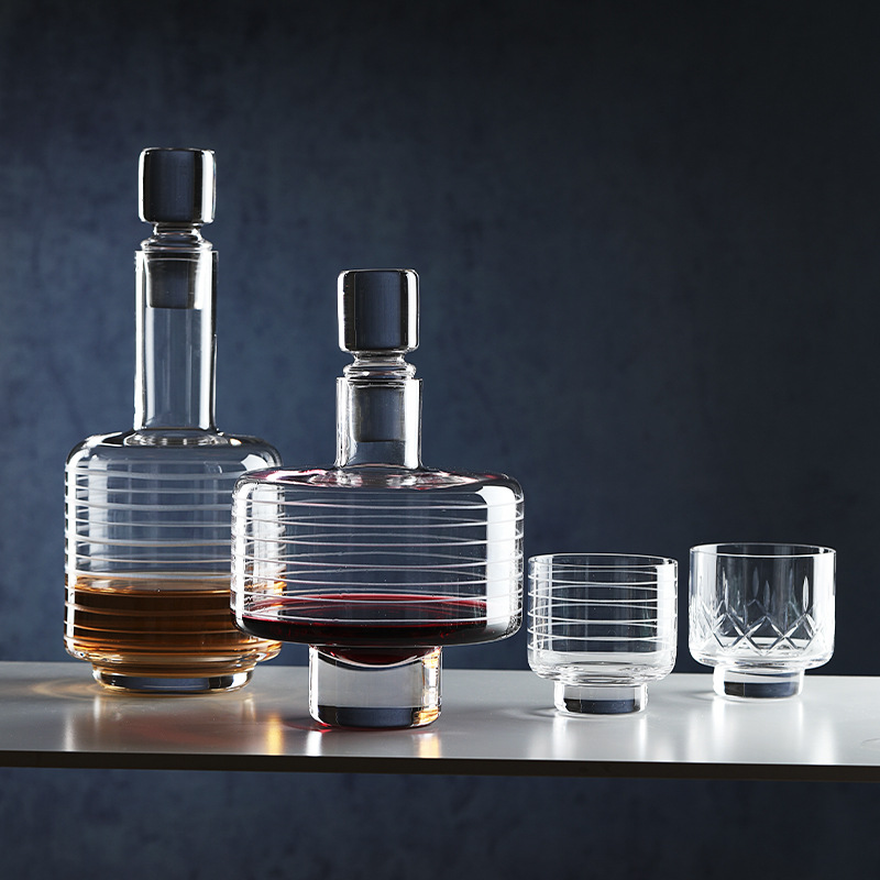 Kit de Licor Moderno Minimalis - Decanter Aerator Set avaliação e preço