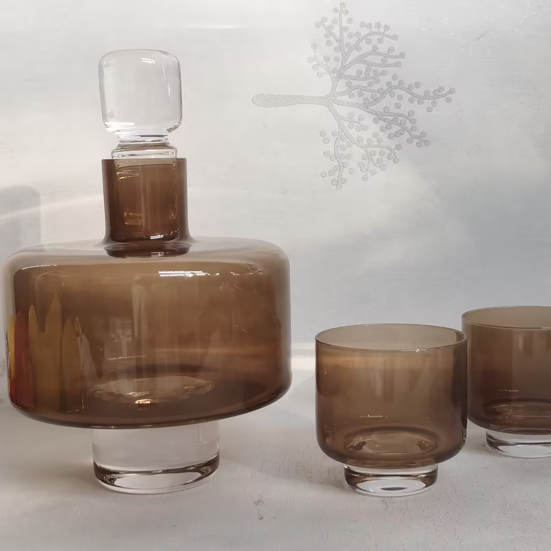 Kit de Licor Moderno Minimalis - Decanter Aerator Set avaliação e preço
